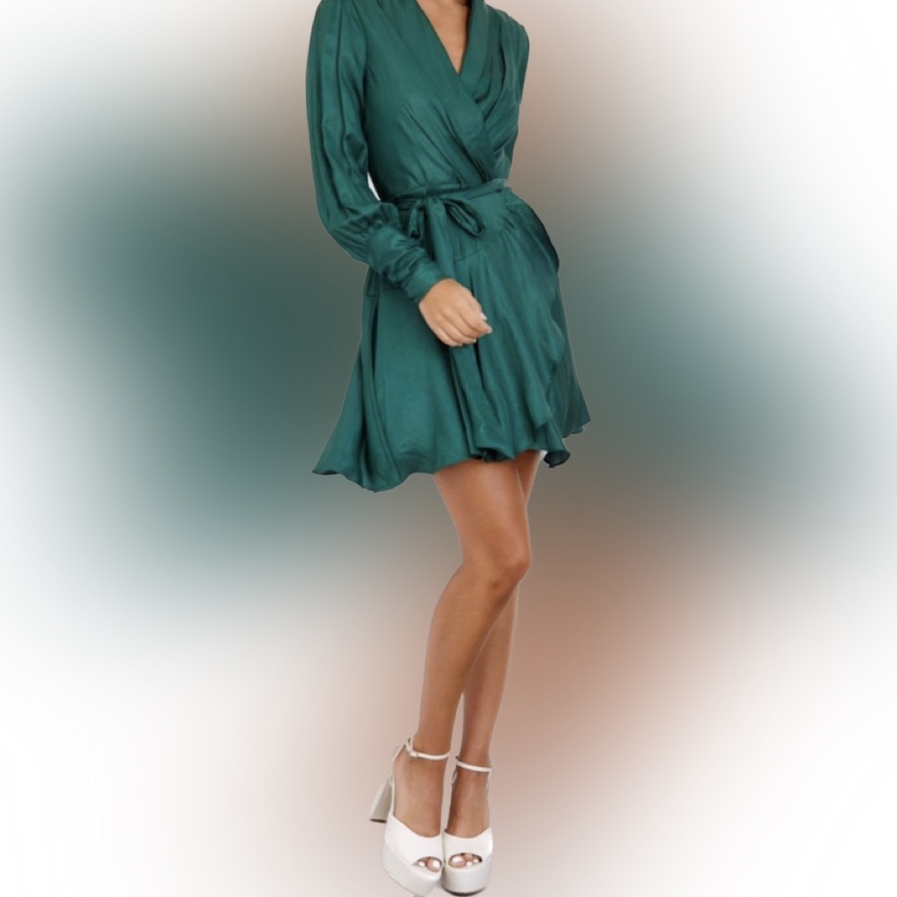 Stunning Emerald Dress - NWOT - Size S